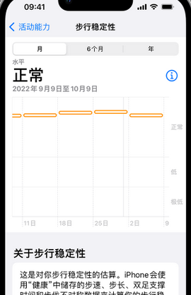 九龙iPhone手机维修如何在iPhone开启'步行稳定性通知'