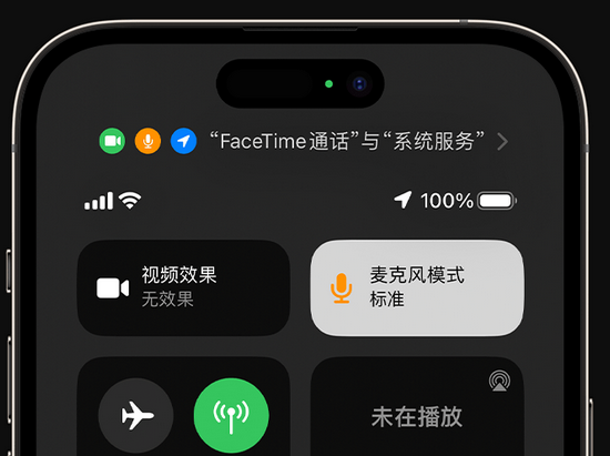 九龙苹果授权维修网点分享iPhone在通话时让你的声音更清晰 