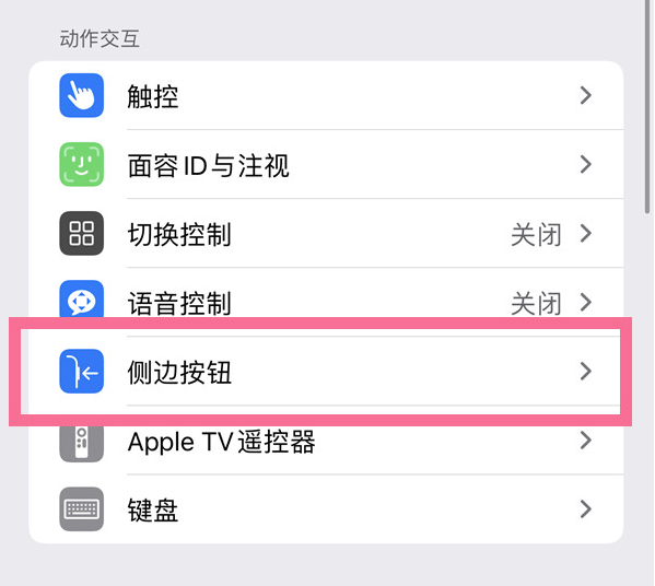 九龙苹果14维修店分享iPhone14 Plus侧键双击下载功能关闭方法 